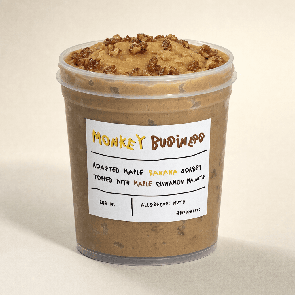 Monkey Business gelato pint